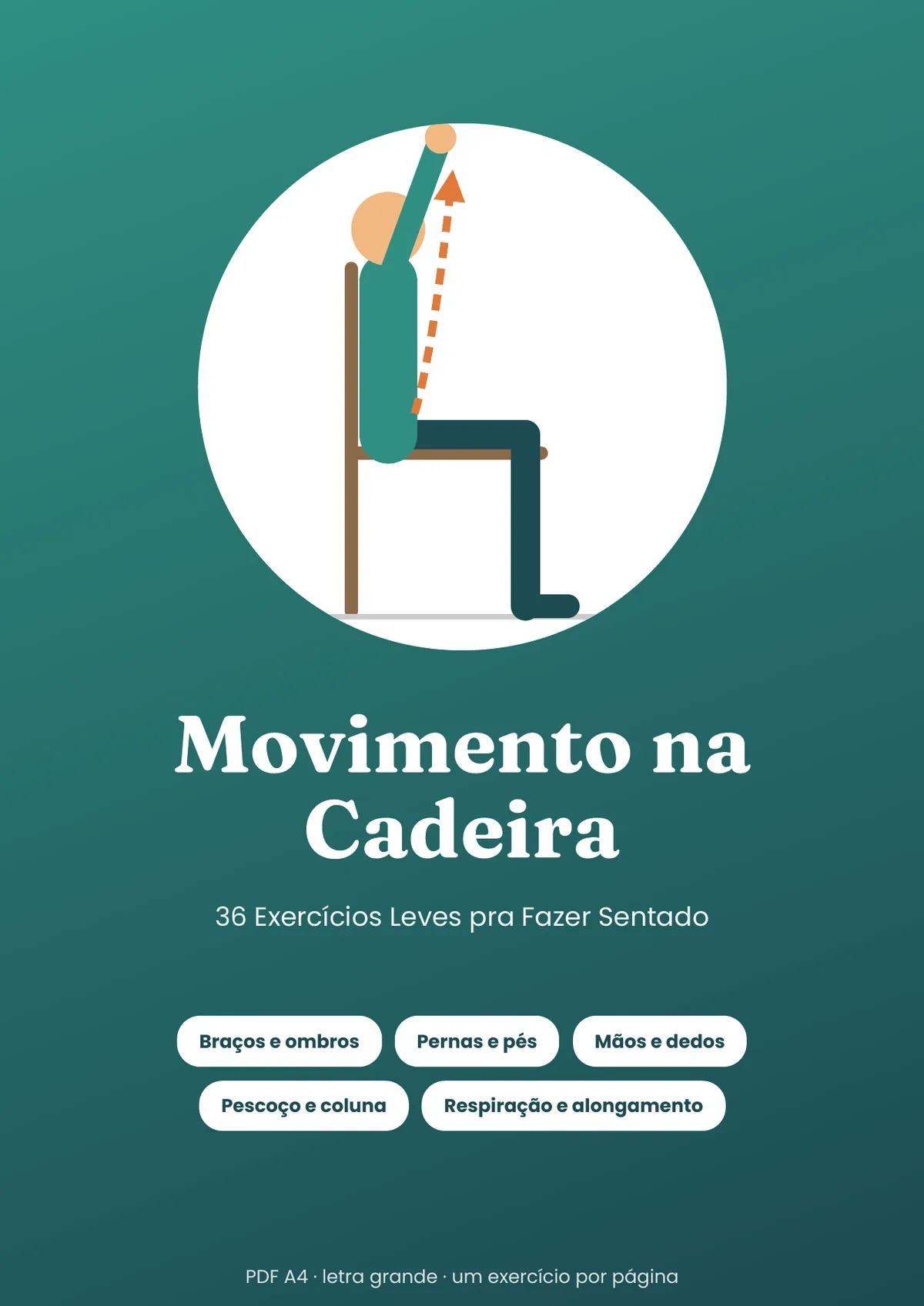 Página real do PDF Movimento na Cadeira: capa